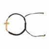 Gold Cross With Strass - Shambala laser
