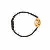 Oval Virgin Mary - Shambala Bracelet
