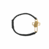 Gold Cross With Virgin Mary - Shambala Bracelet