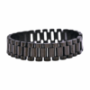 Black Stainless Steel Band Bracelet