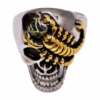 Skull & Scorpion Wrap Ring